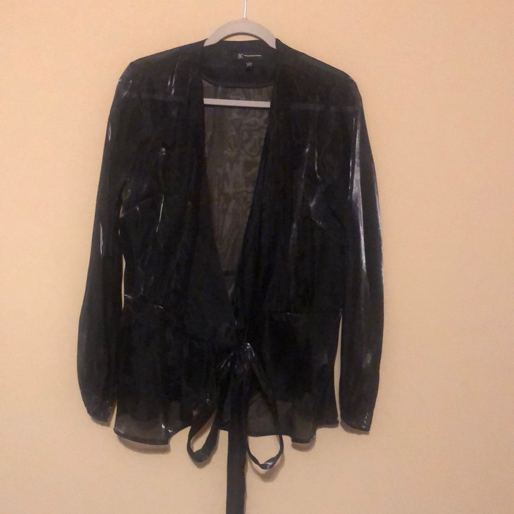 IC xl black silk/sheer